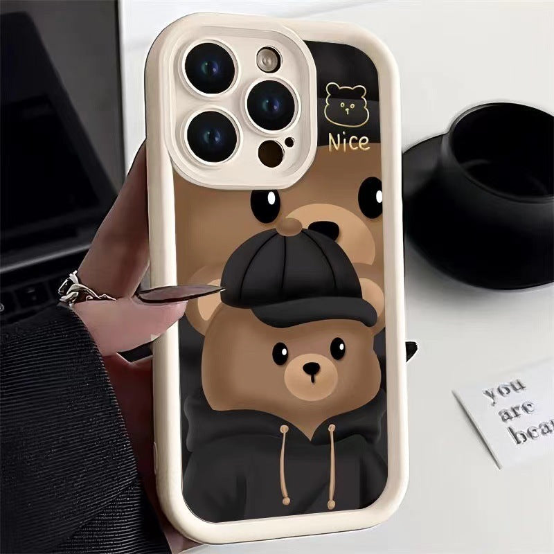 Cool Cute Bear Phone Case Cute Personality ea2b8f62 3275 4f24 9ed7 30215d876272