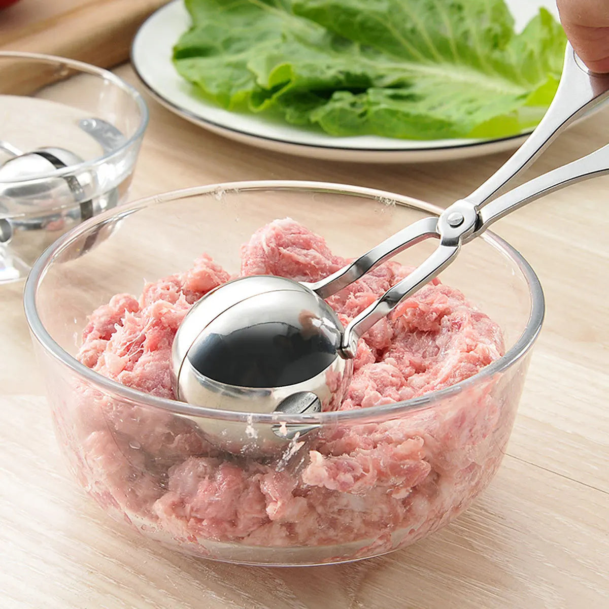 Meatball Maker Tool Clip Fish Meat Rice Ball Making Mold Tools Stainless Steel Meat Baller Tongs Kitchen Gadgets ea41717b 720