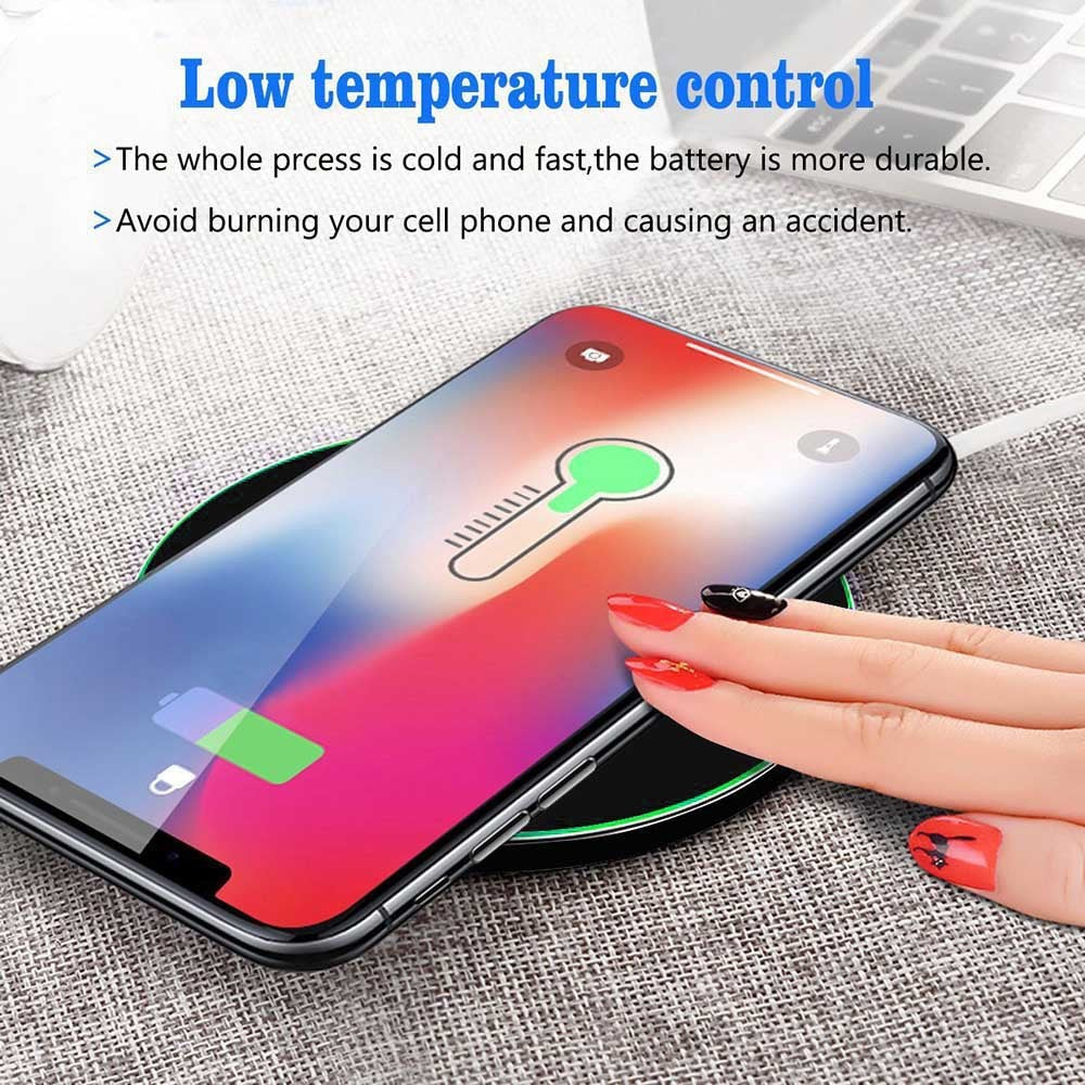 Frosted Wireless Charger 10W Mirror - 图片 2
