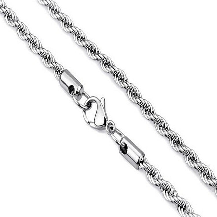Double Sided Axe Necklace Odin Legend Titanium Steel Chain ea4fa83b f3e0 42e1 884d f2feea4aae43