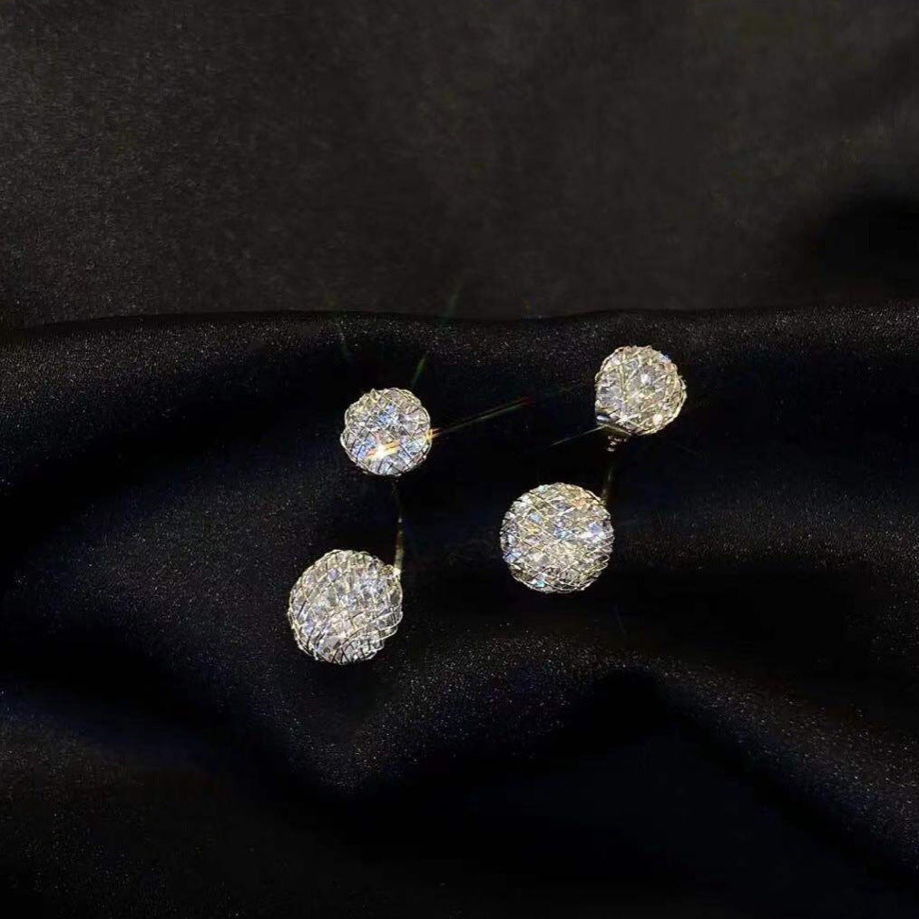Super Full Inlaid Zircon Mesh Earrings Fashionable Temperament ea53832a 16c3 4451 809d 33454cbc9cbd