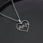 Love Flame Couple Necklace Jewelry Stainless Steel ea544d1c 14dd 4cf1 b280 7dd650cc1369