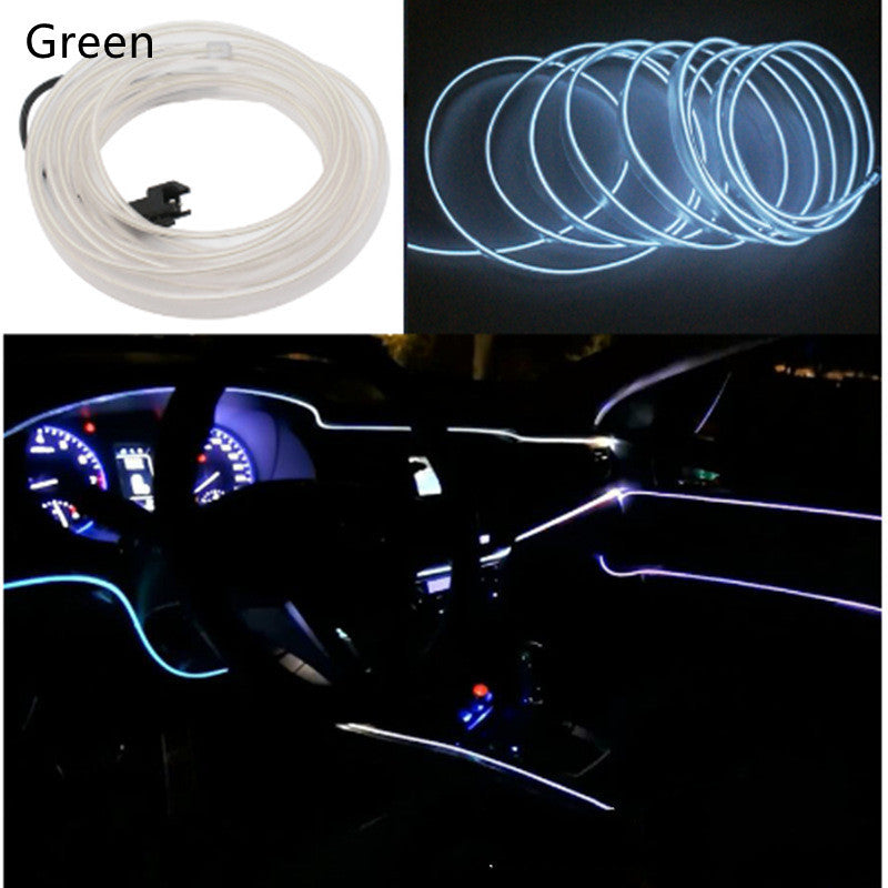 Car Interior Lighting El Cold Light Band Edge Wide Edge Car Atmosphere Lamp 1M2M3M 5M Luminous Line Set ea5a6508 ad82 40db bf