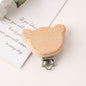 Stainless Steel Beech Animal Pacifier Clip ea5e1c5a bf84 4a14 a997 991c4792e567