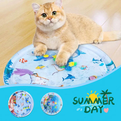 Summer Cooling Pet Water Bed Cushion Ice Pad Dog Sleeping Square Mat For Puppy Dogs Cats Pet Kennel Cool Cold ea67e59f f281 4
