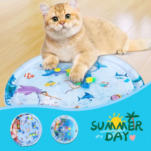 Summer Cooling Pet Water Bed Cushion Ice Pad Dog Sleeping Square Mat For Puppy Dogs Cats Pet Kennel Cool Cold ea67e59f f281 4