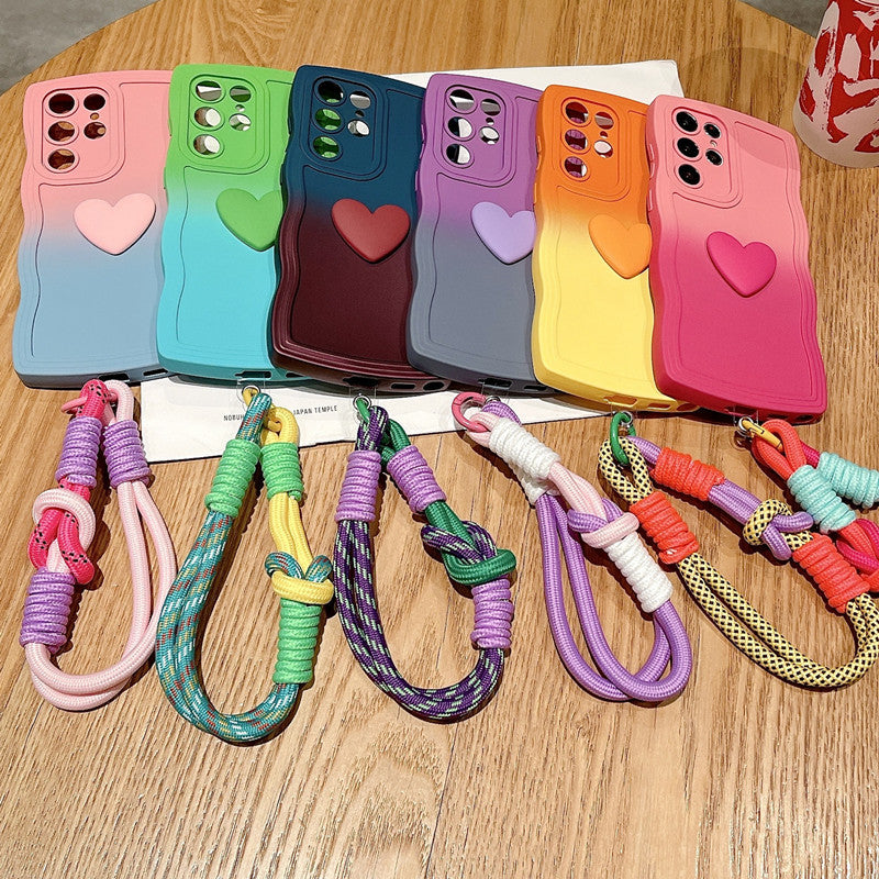 Suitable For S24ultra Phone Case A73 Love S23 Lanyard ea6cbcdf 6902 4a83 beed 96543561ada2