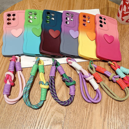 Suitable For S24ultra Phone Case A73 Love S23 Lanyard ea6cbcdf 6902 4a83 beed 96543561ada2