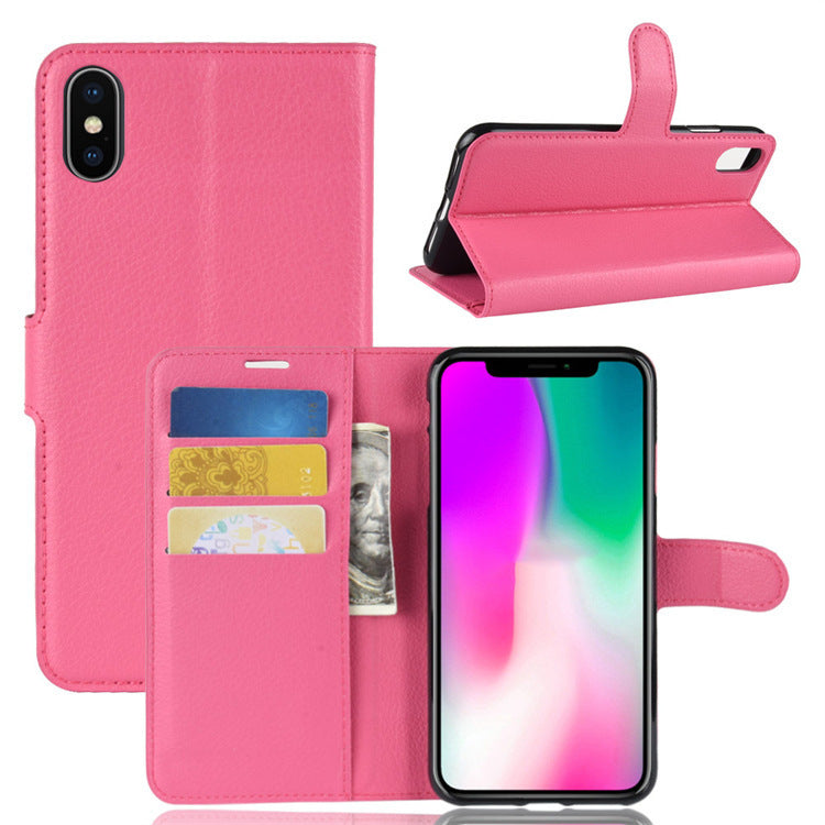 Litchi Pattern Leather Case For  Case ea7b3c9b 6d9b 41fc a695 5d50e3603477