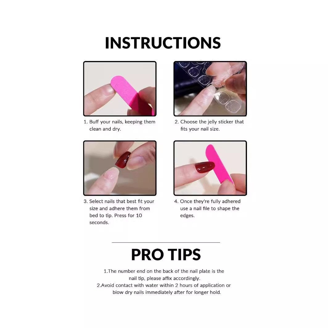 Women's European, American And French Style Pieces Fake Nail Patch ea8519d8 bbf5 4b69 b7f3 3be2a615b7ce trans