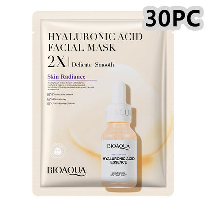 Collagen Face Mask Moisturizing Firming Face Sheet Mask Hyaluronic Acid Facial Masks Beauty Skin Care Gel Skin Care eaa06c81 
