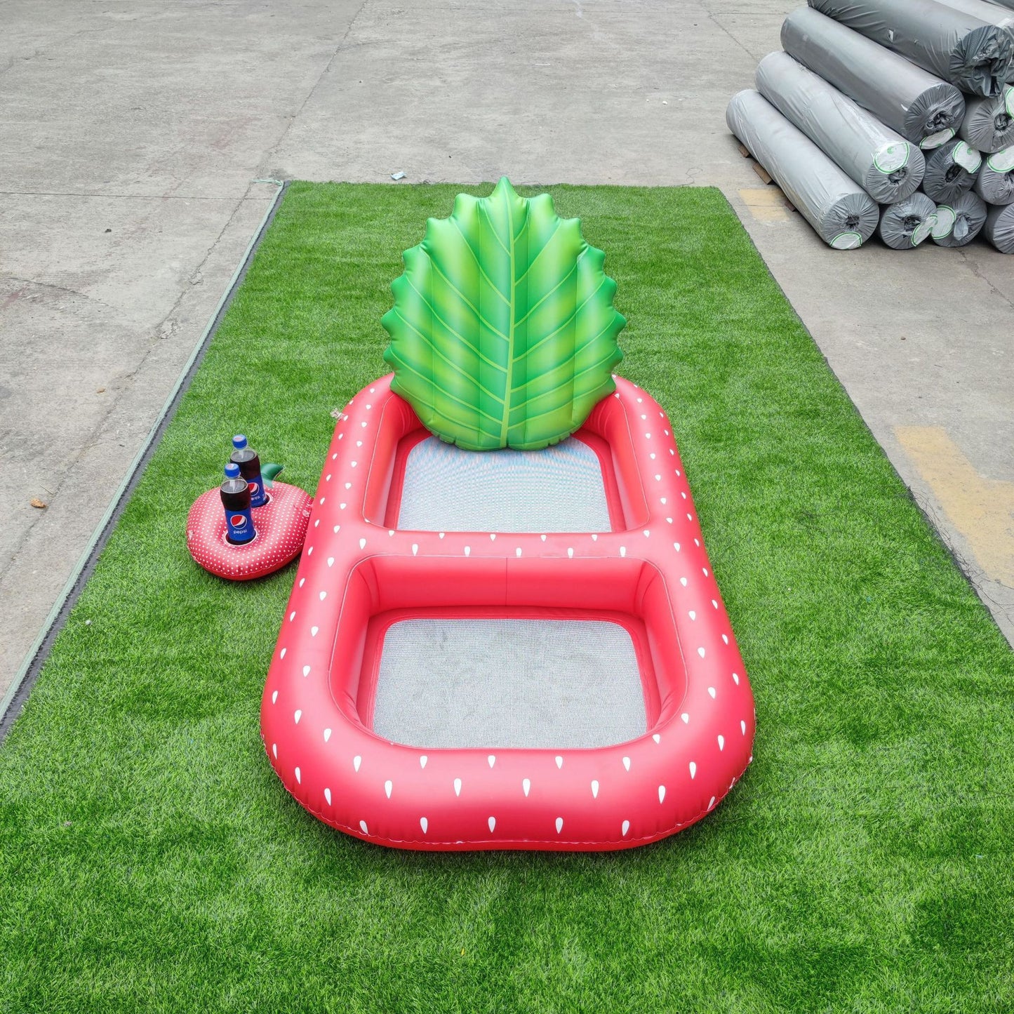 Inflatable Swimming Pool Pineapple Floating Row Air Cushion Bed Summer Water Floating Hammock Air Mattress Water Sports Toys 
