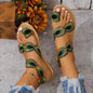 Fashion Peacock Embroidery Pattern Flat Sandals Summer Vacation Casual Clip Toe Beach Shoes For Women eacf4471 b46d 47f7 9bb6