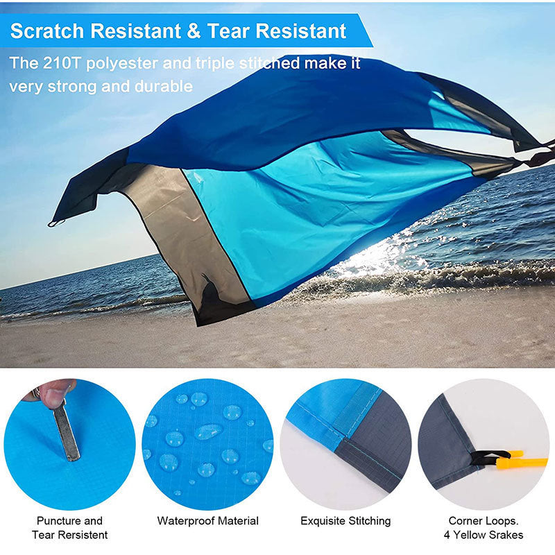 Outdoor Camping Waterproof And Moisture-proof Liner Pocket Folding Lawn Beach Mat eaf8e8e8 cb6b 440c 8dbf 28debd4e03b7