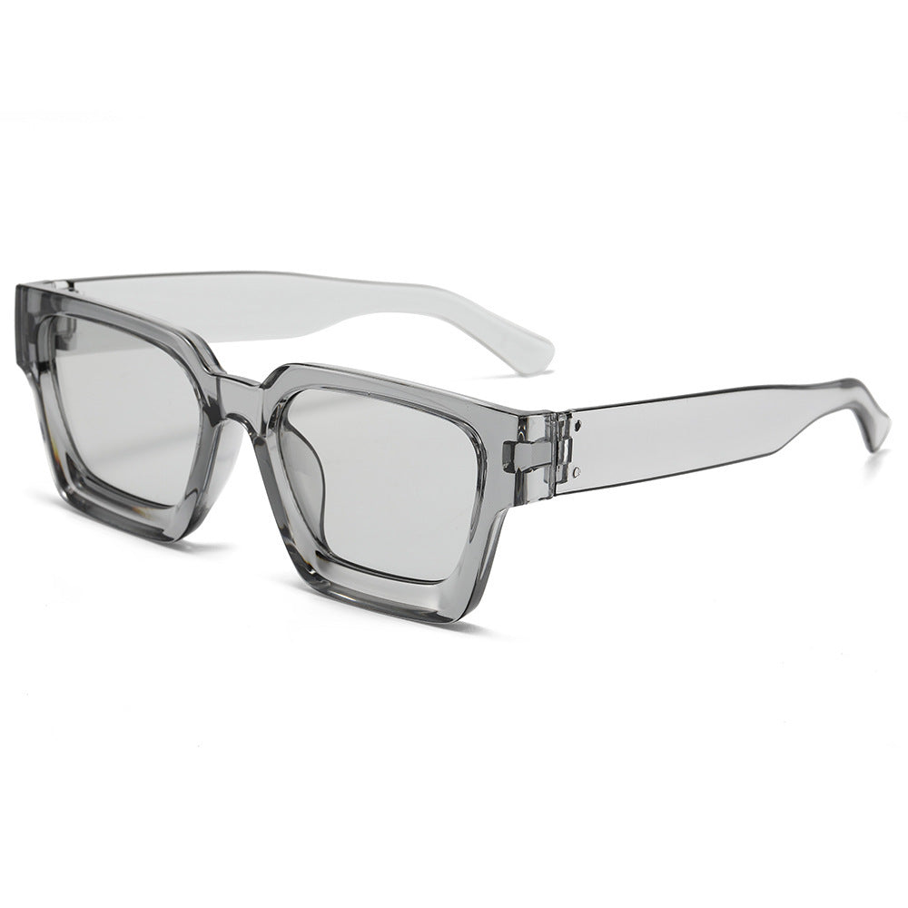 Classic Thick Square Frame Sunglasses Men's Driving UV Protection eb05a97e ae57 464f 9ef5 ddf219f1ecfb