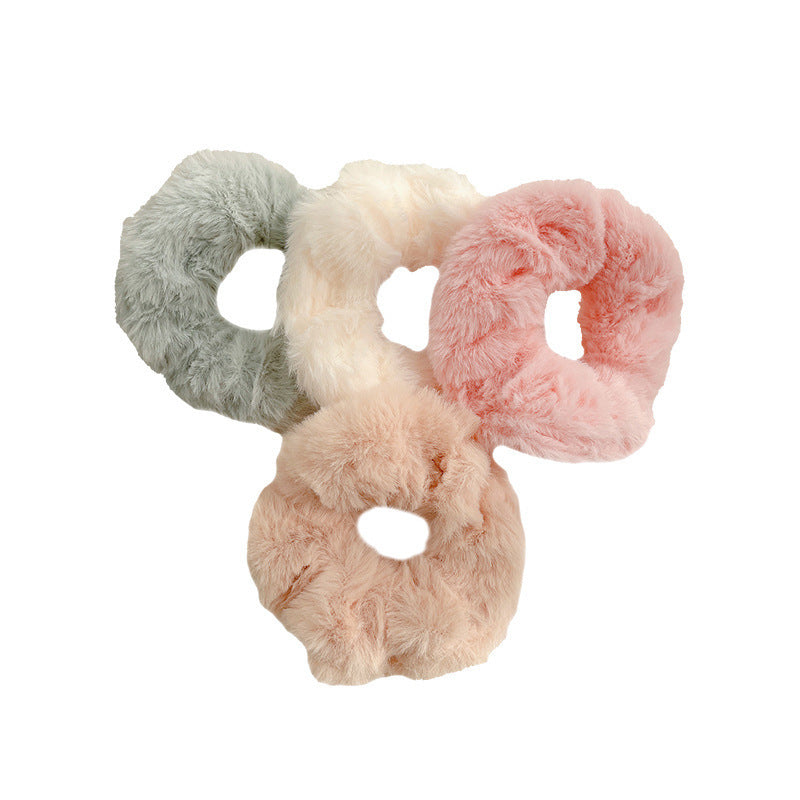 Winter Plush Pork Intestine Hair Ring eb08277f 6296 4137 bdb1 1ba8dc6a5843