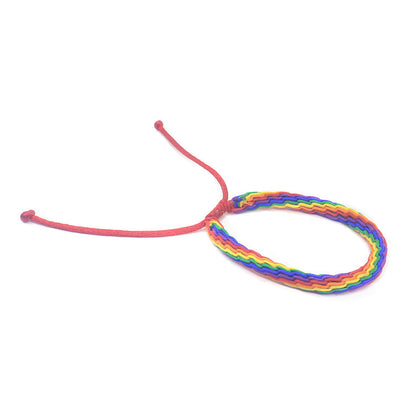 Women's Fashion Rainbow Woven Hand Strap eb0a8587 33e3 4d18 a909 156d876fbd18