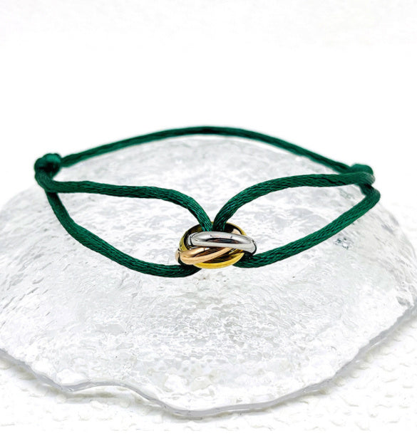Peripheral Three-color Circle Woven Lucky Carrying Strap eb0e8d44 a426 4ca2 b438 ba2edac79e76