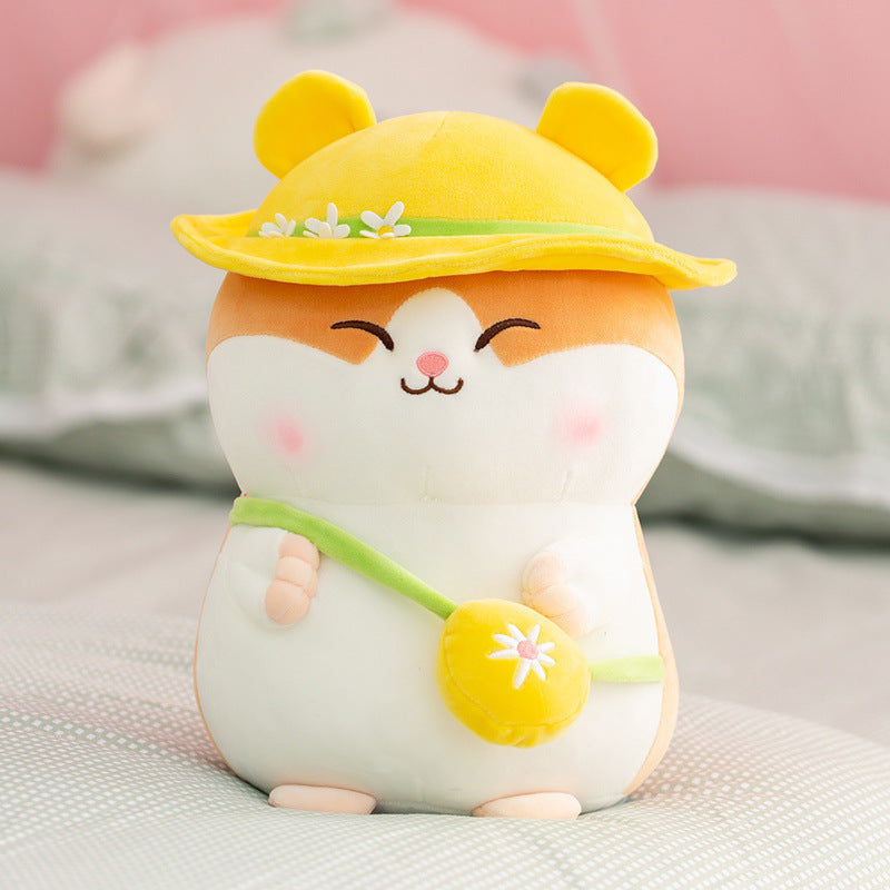 Cute Summer Hamster Doll Plush Toy Rat And Mouse Doll Girl Birthday Gift To Accompany Sleeping Couple Doll eb330b24 c8c3 48c4