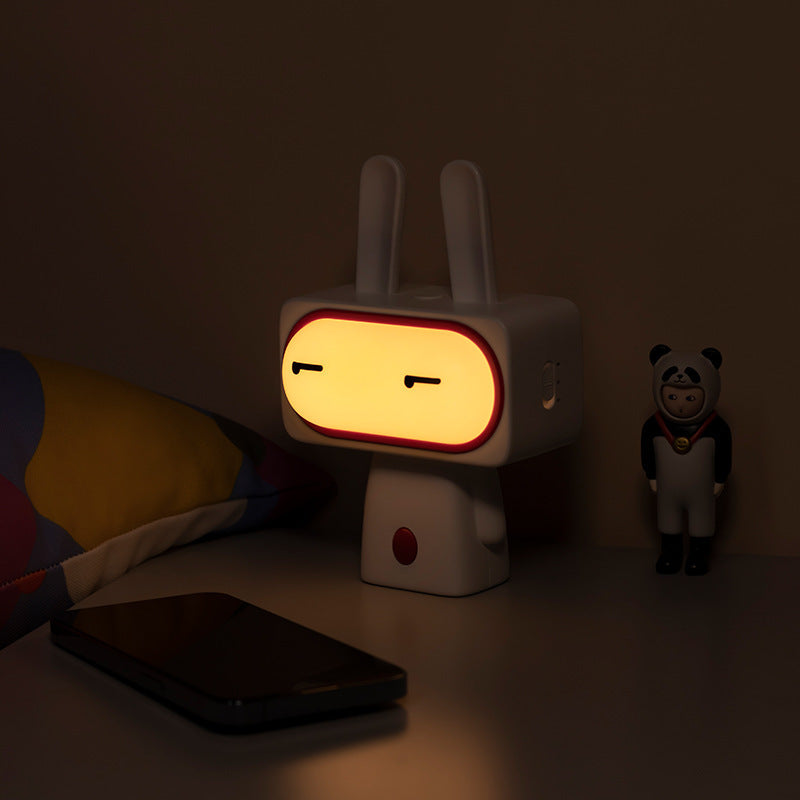 Babi Rabbit Night Light With Sleeping Charging Cute Home Decor Lamp eb364630 3b66 476b b2c1 c090fa04a47c