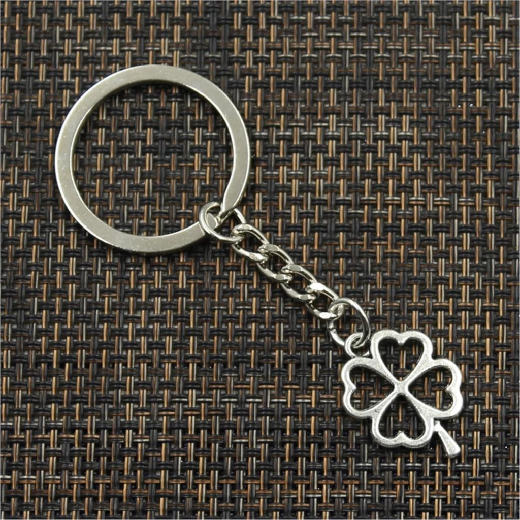 Plant Key Chain Four-Leaf Clover Bag Car Pendant eb5440d6 ed5d 4a6b b83d 5f25ec5dc277