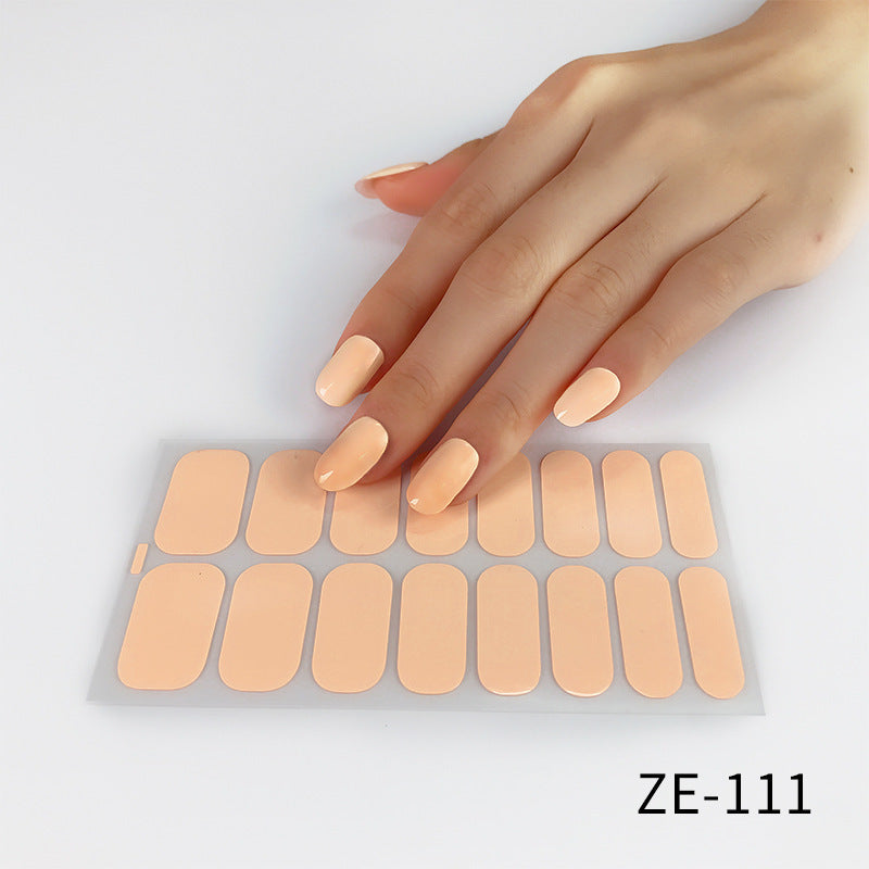 Solid Color Waterproof Nail Stickers eb56c49e b957 4543 abe5 ea560d5f8eb9