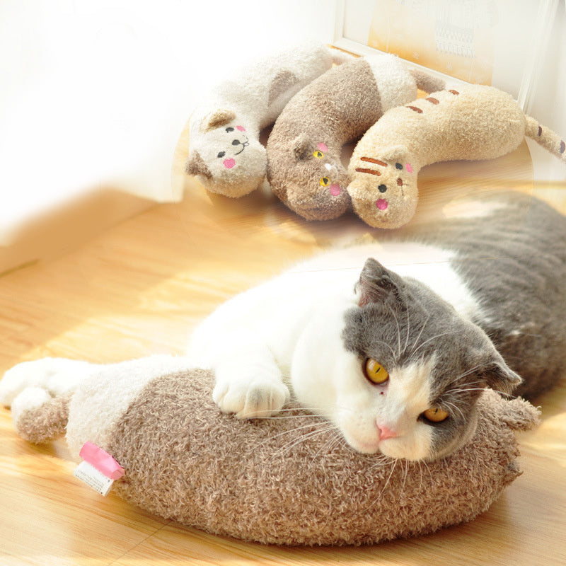 Cat Toy Pillow Shaped Funny Funny Stick Pet Supplies eb597a93 bb64 48bb b3dc de8797af1212