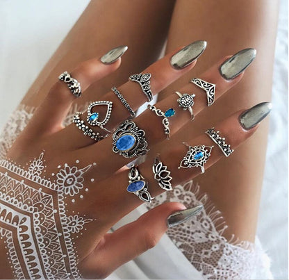 European And American Cross-border New Jewelry 12-piece Set eb6767ea 0cf7 4dc9 8f75 c857012d0594