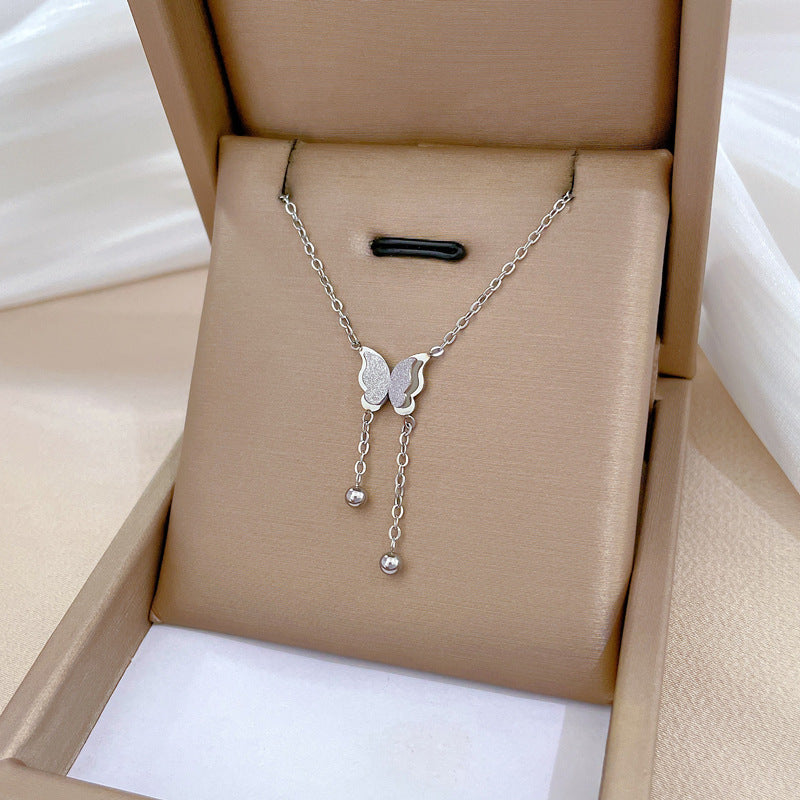 Butterfly Tassel Minimalist Gold Necklace In The Furnace eb6ae243 f52d 456d 849b 5b2d1757a87a