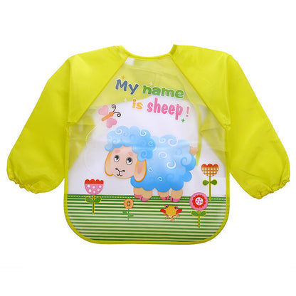 Children's Gown Long Sleeve Kids Waterproof Meal Baby Apron Painting Clothes Bib Protective Clothing eb727d4b 16c2 4e0d be0e 