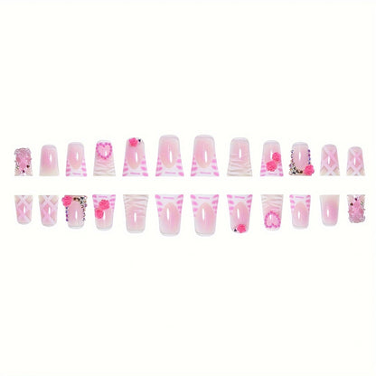 Women's Diamond In The Debris Flower Nail Art eb7b1a93 766a 4311 a8c3 be32f3a05a87