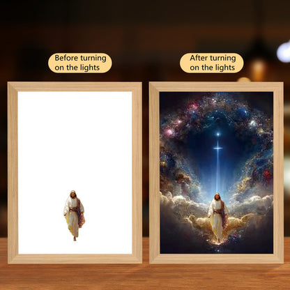 Jesus LED Light Painting Home Decoration eb886425 8df2 4805 b2ca cd051940b101