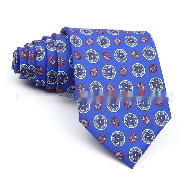 Business Polyester Men's Printed Workplace Tie eb910117 18fe 4d15 becf 221e15d7ff77 fine