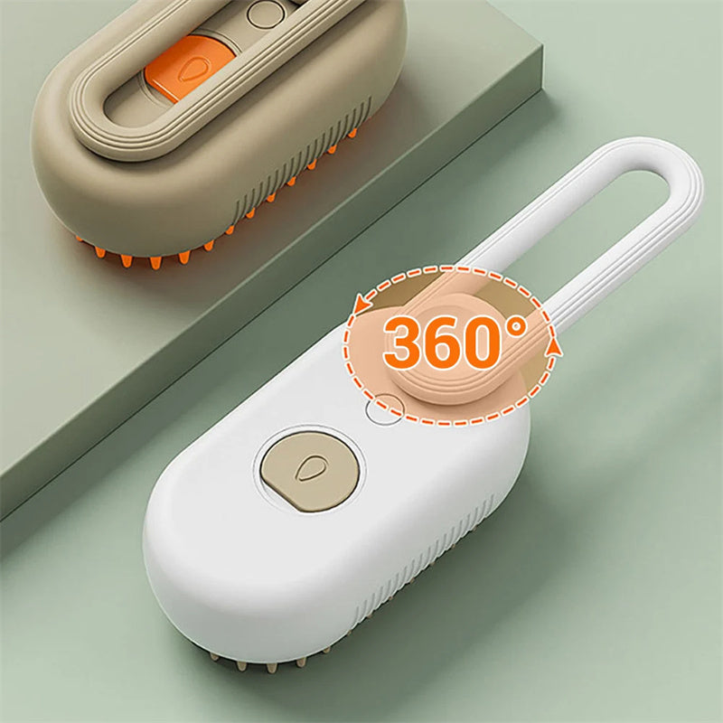 Cat Steam Brush Steamy Dog Brush 3 In 1 Electric Spray Cat Hair Brushes For Massage Pet Grooming Comb Hair Removal Combs Pet 