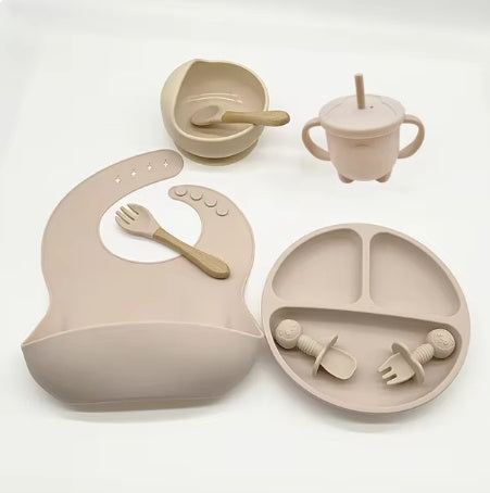 Baby Eat Learning Complementary Food Feeding Silicone Tableware ebaa7138 004e 4ff0 b2d6 f4c894af69ce