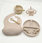 Baby Eat Learning Complementary Food Feeding Silicone Tableware ebaa7138 004e 4ff0 b2d6 f4c894af69ce