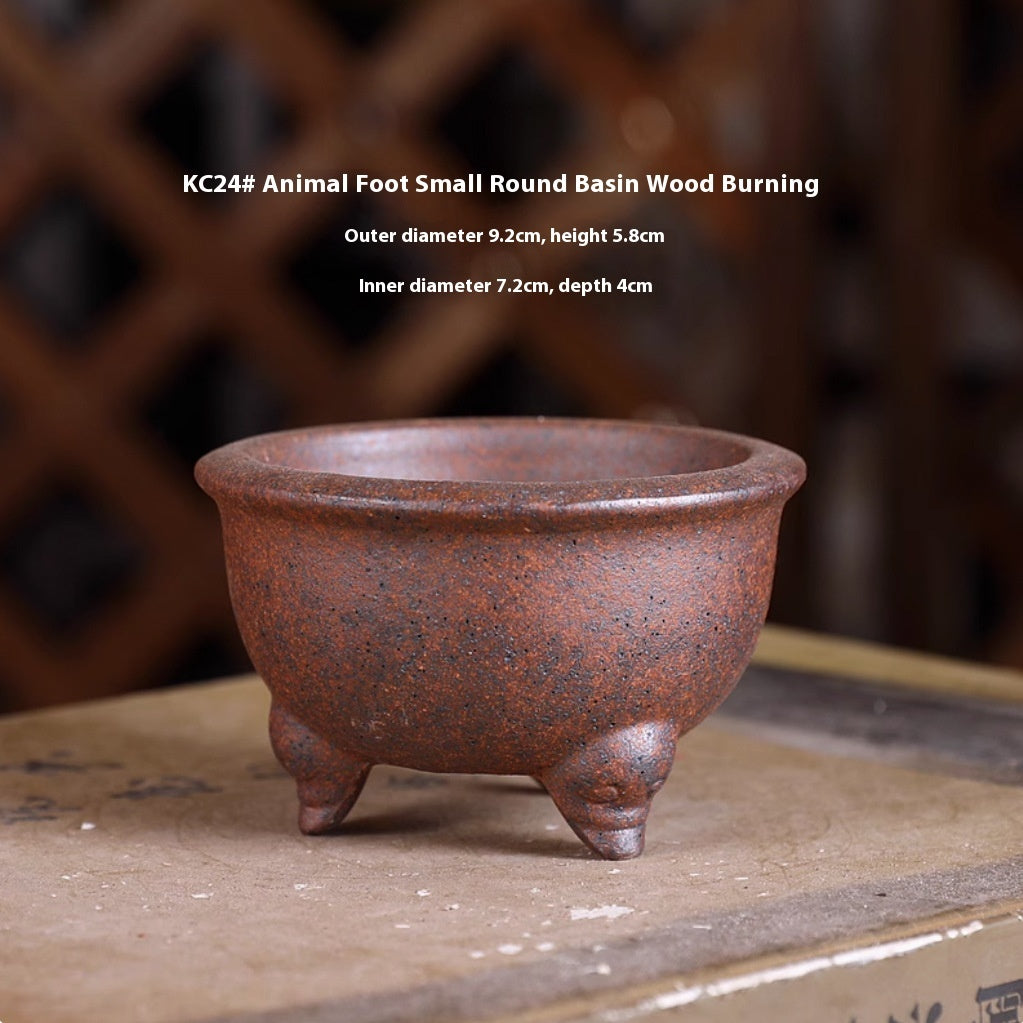 Purple Sand Flower Pot Handmade Miniature Desktop Pot ebbd90d8 90fa 4070 9068 3508c92f40be trans