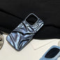 Matte Plating Solid Color Phone Case Water Ripple - 图片 8