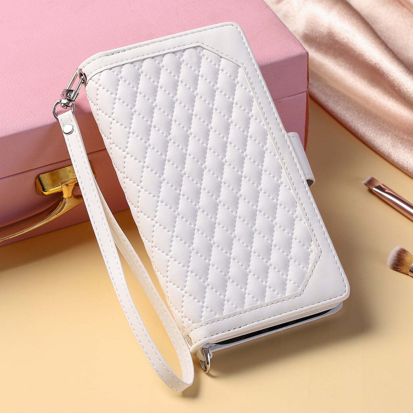 Crossbody Plaid Multi-functional Zipper Bag Mobile Phone Case ebc20a58 14cc 4001 ac3d 0cc5c466e2e2