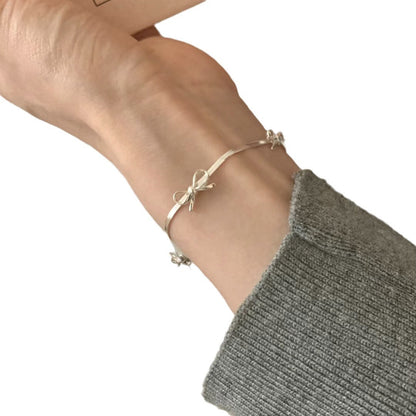 Bow Snake Bones Chain Bracelet For Women ebc23c8a d1ca 4ead 8fc4 df95d541b417