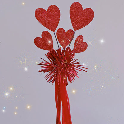 Fashion Headband Holiday Party Headdress Red Paillette Love Headband ebc57613 fbd1 42c2 9a3c c5190364b77a
