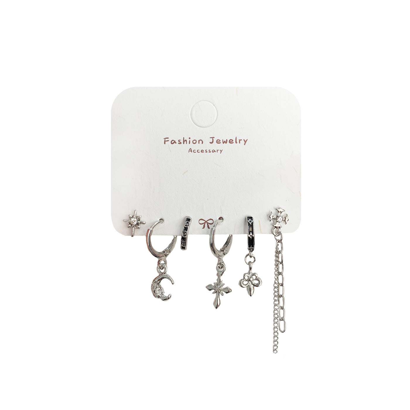 Minimalist Personality Love Butterfly Ear Clip Suit Female ebcf4918 011c 46db 8490 11a514cef518