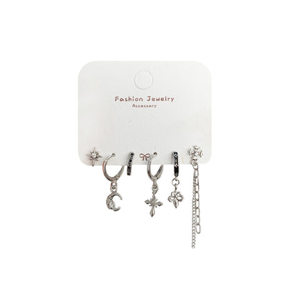 Minimalist Personality Love Butterfly Ear Clip Suit Female ebcf4918 011c 46db 8490 11a514cef518
