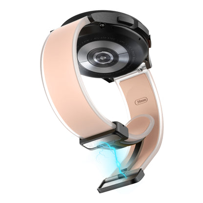 Universal Folding Magnetic Buckle Transparent Silicone Strap ebd12496 a4da 4b37 b372 6394fbb31cce
