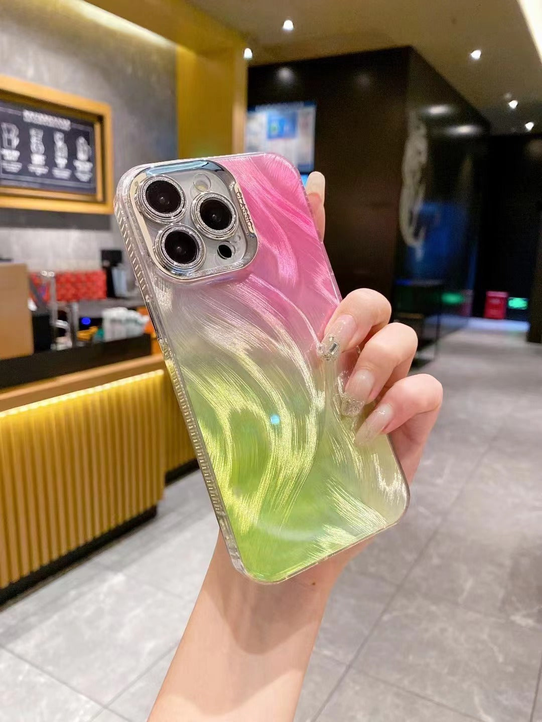 All-inclusive Drop-resistant Women's Gradient Lens Phone Case - 图片 7