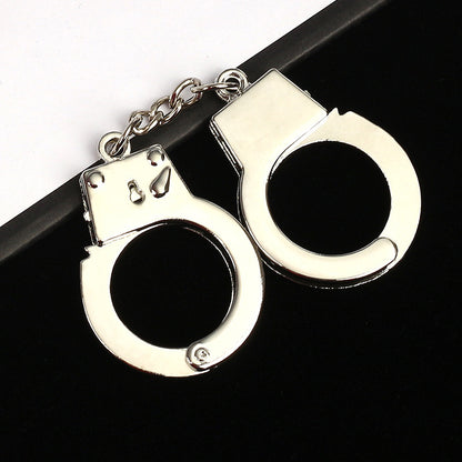 Metal Bags Pendant Zinc Alloy Casual Simulation Handcuffs Keychain ebf4660e d86e 4622 8bde a663699e0de1