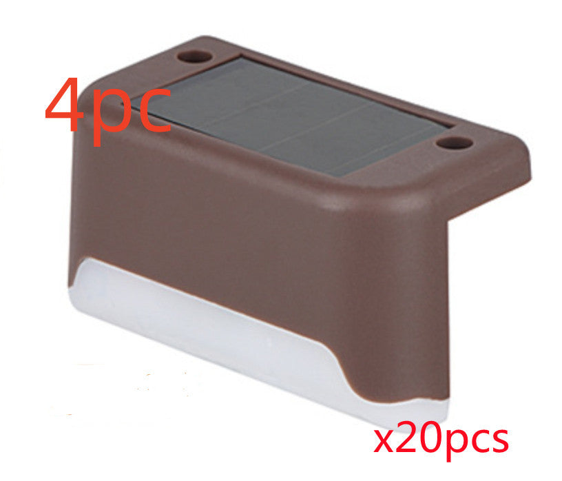 Solar Light 1Led Wall Light Outdoor Garden Wall Light Fence Light Waterproof Landscape Courtyard Solar Ladder Light ec080d1f 