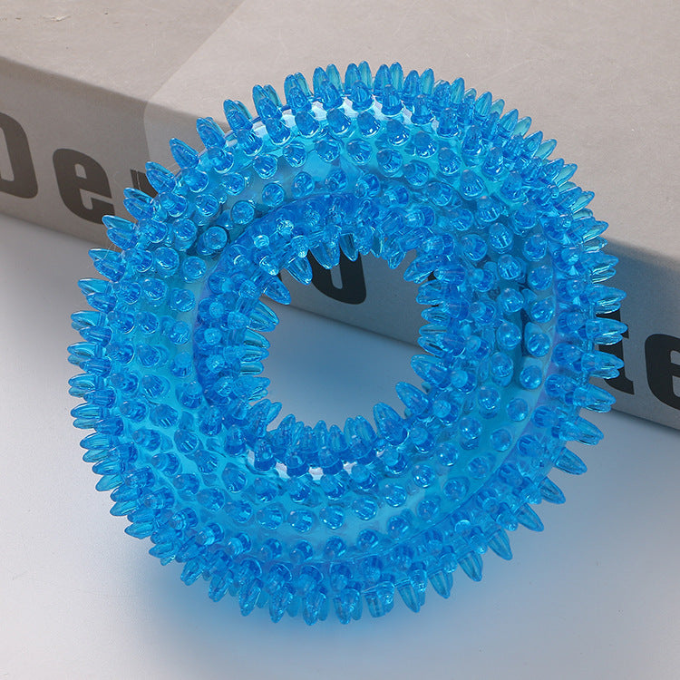 TPR Toy Spiky Ball Sounding Dog ec0c9529 fc9e 4ca4 a1c9 86b770b7a295