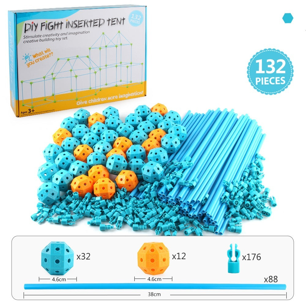 New Kids DIY 3D Construction Fort Building Castles Tents ec30838c 7333 4b97 95d6 805c781e0961