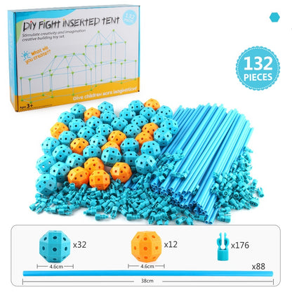 New Kids DIY 3D Construction Fort Building Castles Tents ec30838c 7333 4b97 95d6 805c781e0961